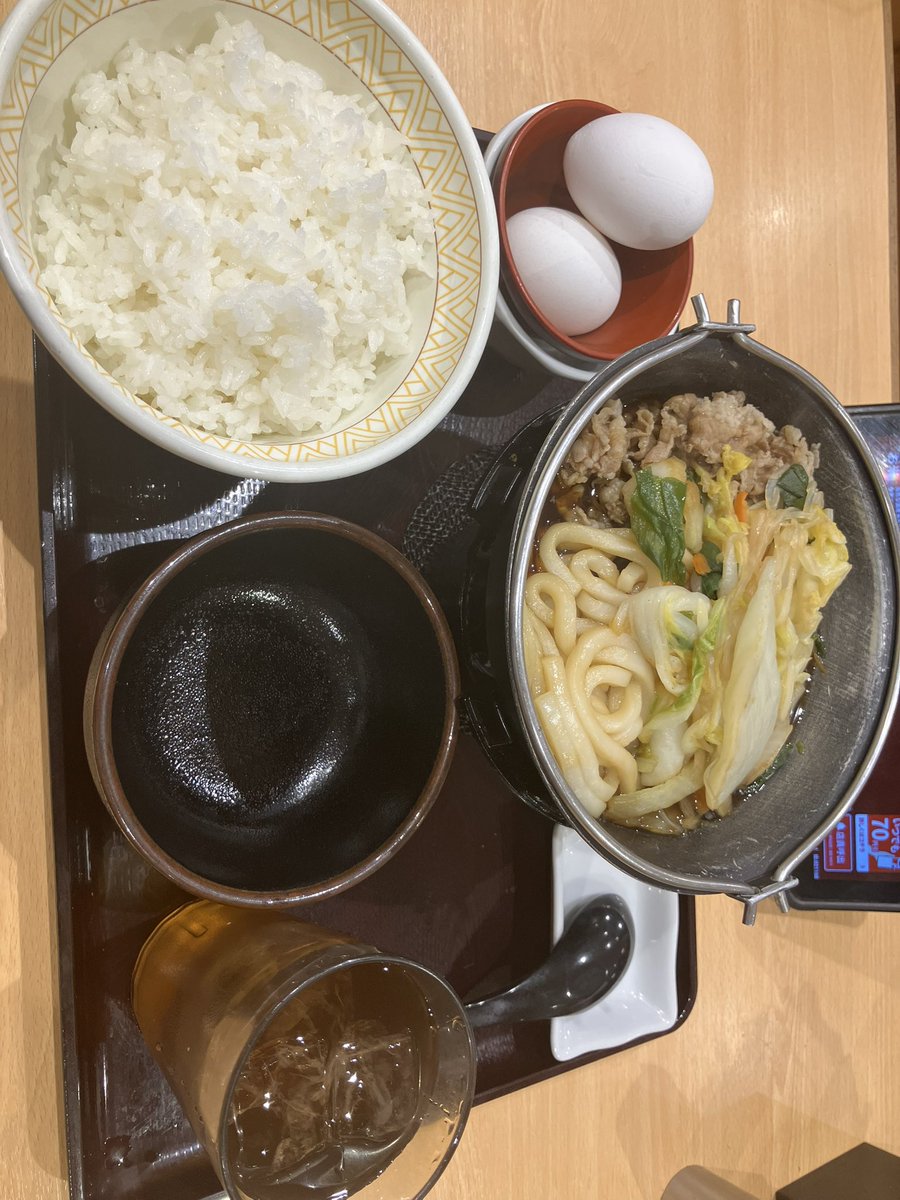 fullsaber2's tweet image. すきやき！