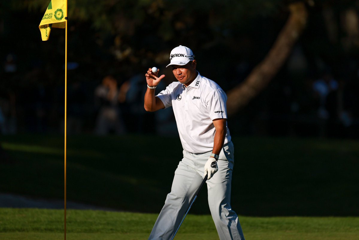 TrackingHideki's tweet image. A bogey free 67 for Hideki on Friday at the Dunlop Phoenix ✅

Much more consistent round today, was actually -3 thru 7 but couldn’t add any more birdies.

Only 4 back so right in this heading to the weekend at T13! ✅