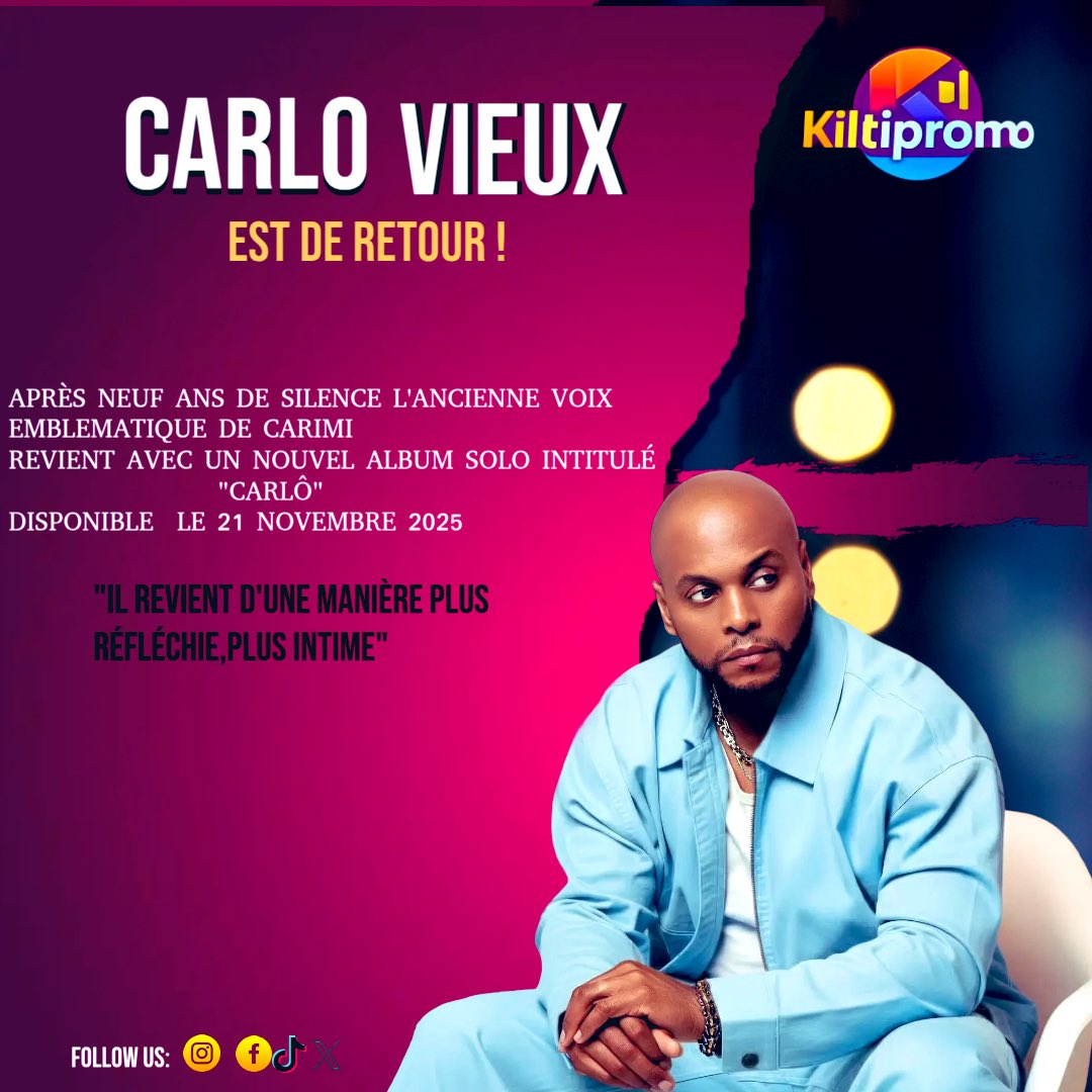 kiltipromo's tweet photo. Dim ki mòso ou pi renmen sou albòm @carlovieux
#album 
#konpa
#newalbum https://t.co/ul4KzGu01X