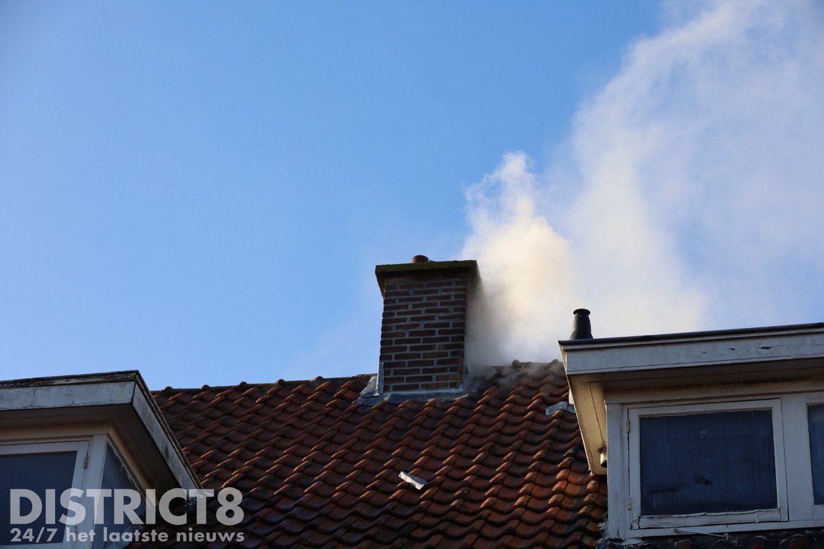 Brand in woning aan Annie Foorestraat in Den Haag