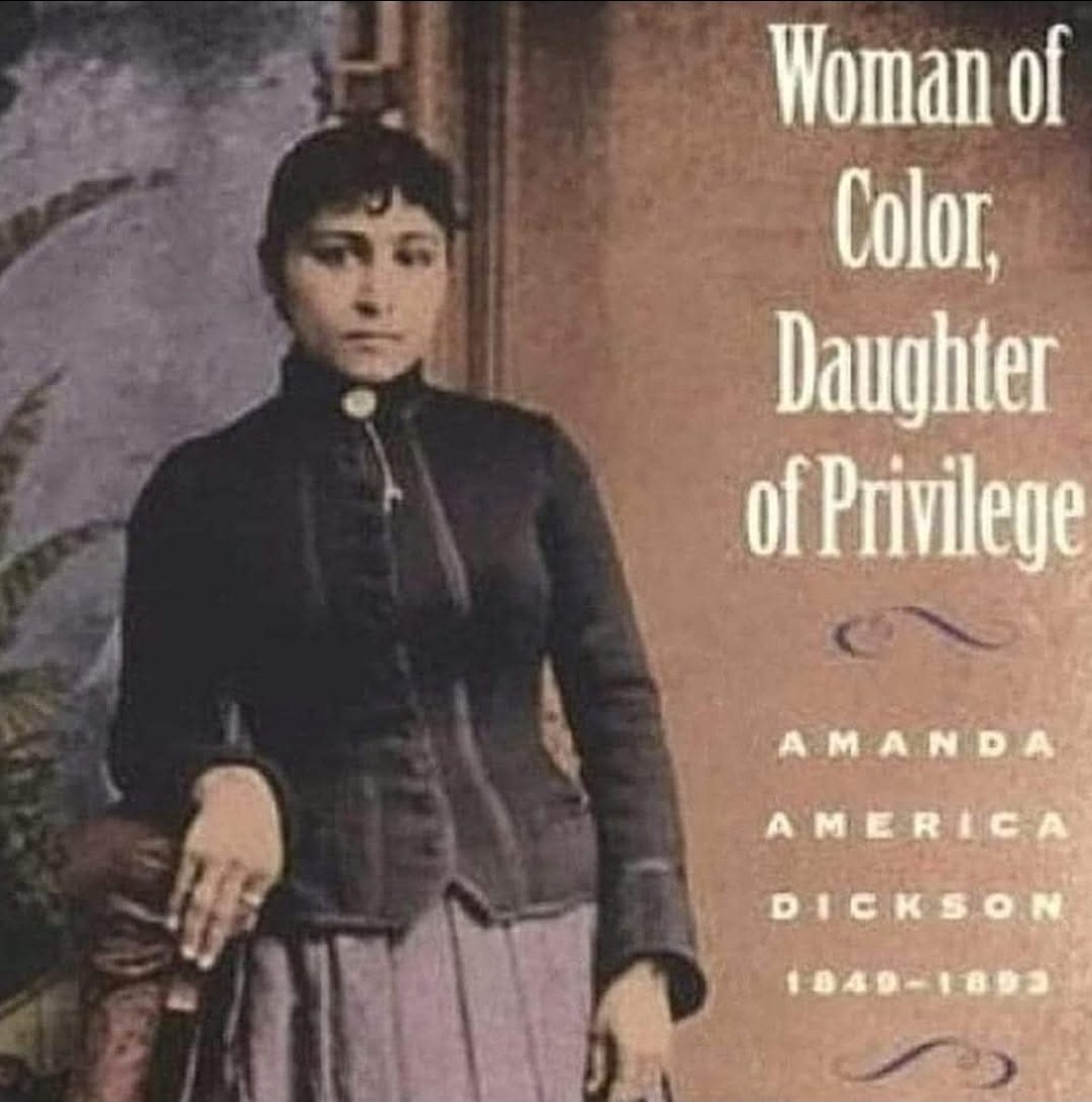JamesCBGray's tweet image. On this date November 21st in the year 1849 Amanda  Dickson was born in Hancock County,GA.Her mother was a slave and her father was a wealthy slave owner,she became one of the wealthiest black women in America when her father died and left her his estate. 

#amandaamericadickson
