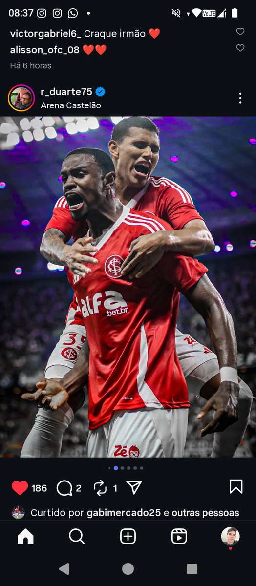 InterTimeLine's tweet image. 👊🏻 Somos Sport Club Internacional. Respeita! ♥️🤍

(📸: @SCInternacional)