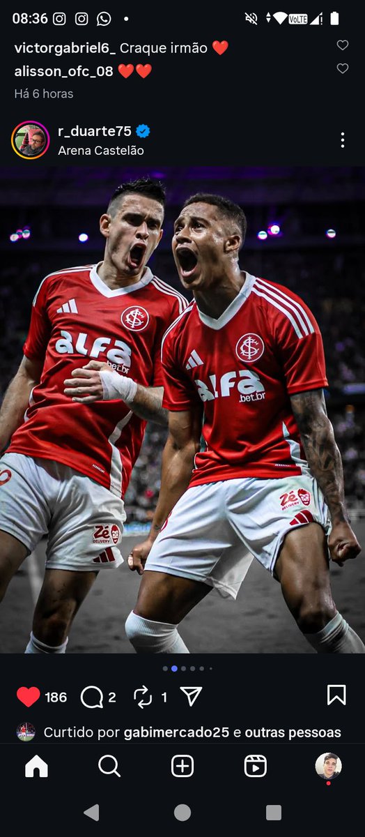 InterTimeLine's tweet image. 👊🏻 Somos Sport Club Internacional. Respeita! ♥️🤍

(📸: @SCInternacional)