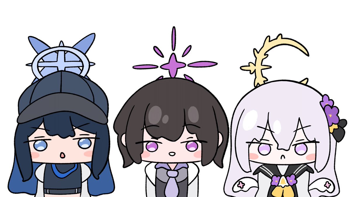 #ブルアカ  #BlueArchive

　\ ばにたす /　\ ばにたす /    \ ばにたす /