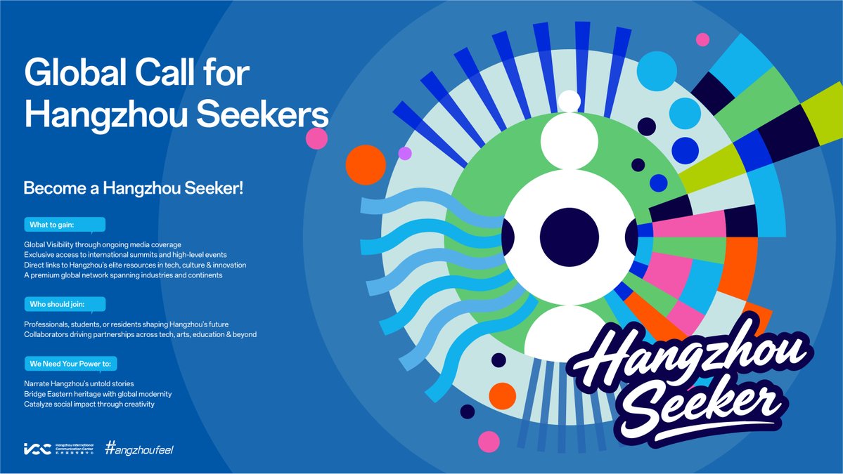 hangzhoufeel's tweet image. 🥰Now, we invite YOU to become a Hangzhou Seeker. Let your unique voice merge into this ocean of #civilization!
We are looking for explorers👀 who can delve into the city&apos;s fabric and use their expertise and passion to share nuanced stories about #Hangzhou with the world. Whether…