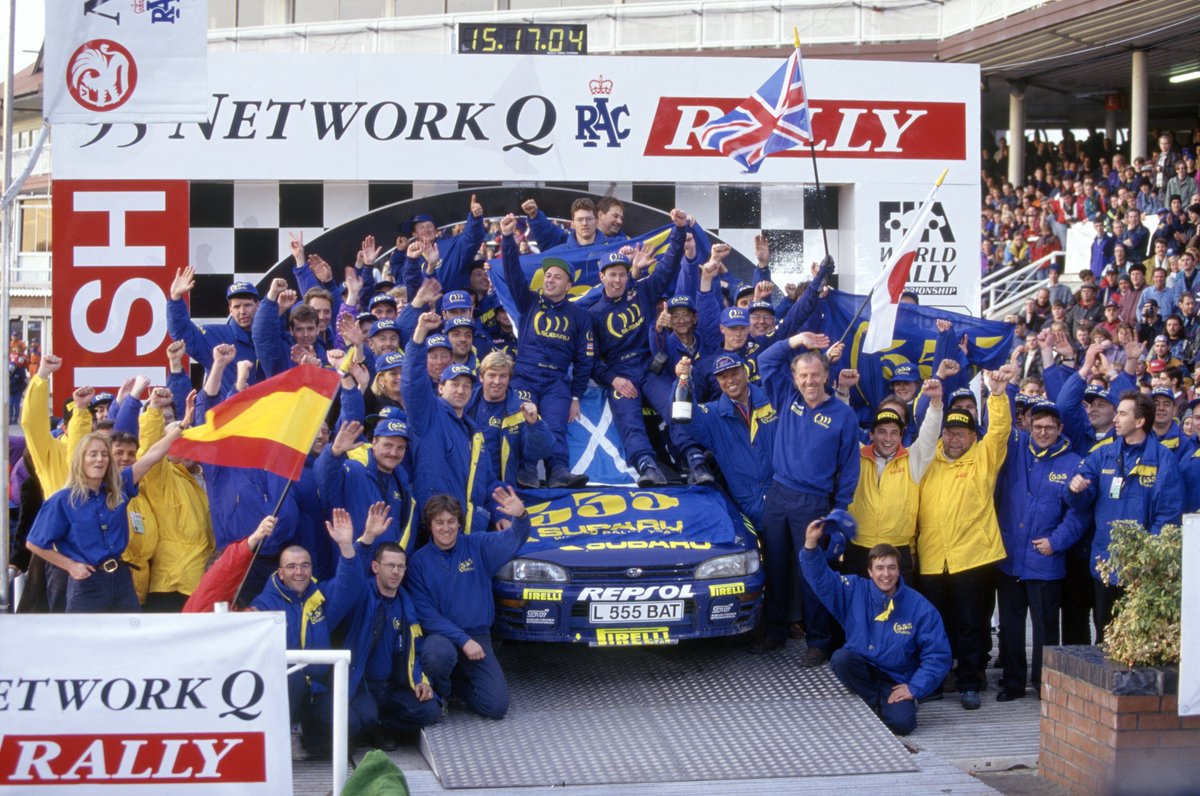 OfficialWRC's tweet image. 30 years ago. Colin McRae, always a champion.

#WRC