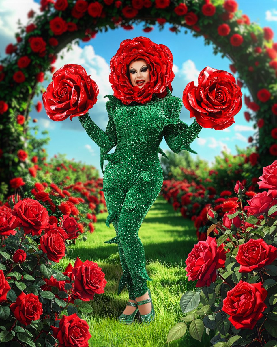 BonnieAnnClyde_'s tweet image. 🌹Country Garden🌹
Photos/retouching @Retoucher_Ryan 
Headpiece/cuffs @queenmiagold 
Catsuit The Drag Room
Body Bootyque
#dragraceuk