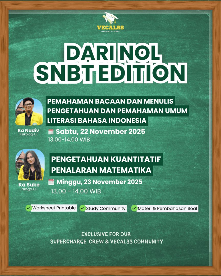 SISWAFESS || SNBP - UTBK tweet media