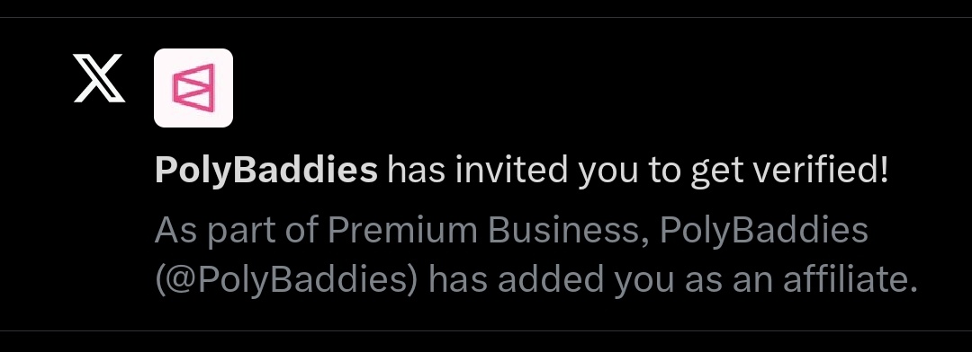 zappyweb3's tweet image. Big love and thanks to @PolyBaddies for the badge 🩷🙌
Officially part of the family, your girl is a certified baddie now