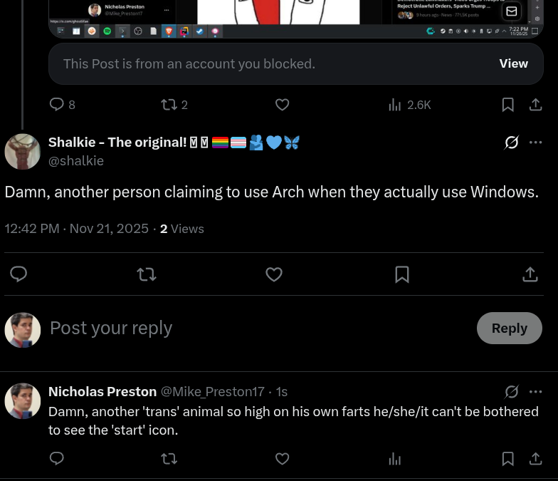 Mike_Preston17's tweet image. #Dotnet is on Arch, brah. @shalkie.  Don&apos;t be close-minded.  It&apos;s not a good look!