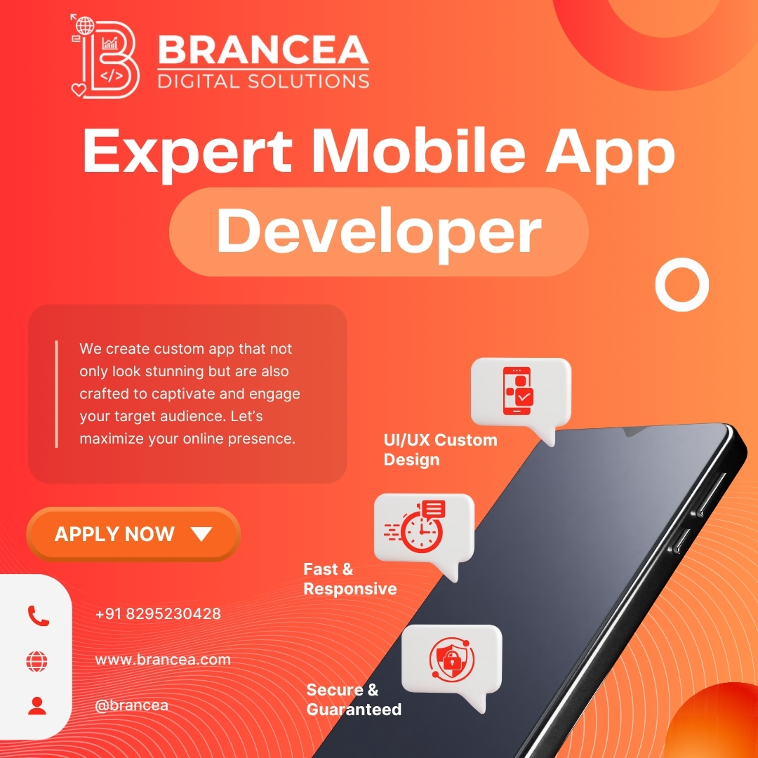 Branceas's tweet image. Brancea Digital Solutions, we create custom mobile apps that are fast, secure, and designed to captivate your audience. Let’s maximize your online presence today.

📞 Call: +91 8295230428 🌐 Visit: brancea.com

#Brancea #AppDeveloper #MobileApp #BusinessGrowth #UIUX
