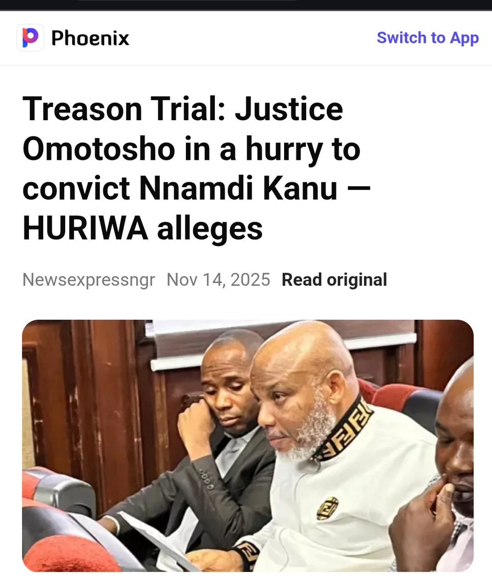 truth_islife's tweet image. Breaking: MAZI NNAMDI KANU has just been moved from DSS Facility in Abuja to the Correctional Facility (PRISON) in Sokoto; so far away from his lawyers, family, loved ones and well-wishers.
WATCH: The #Script is being #Choreographed. From Injustice Omotosho to #Remoteness.