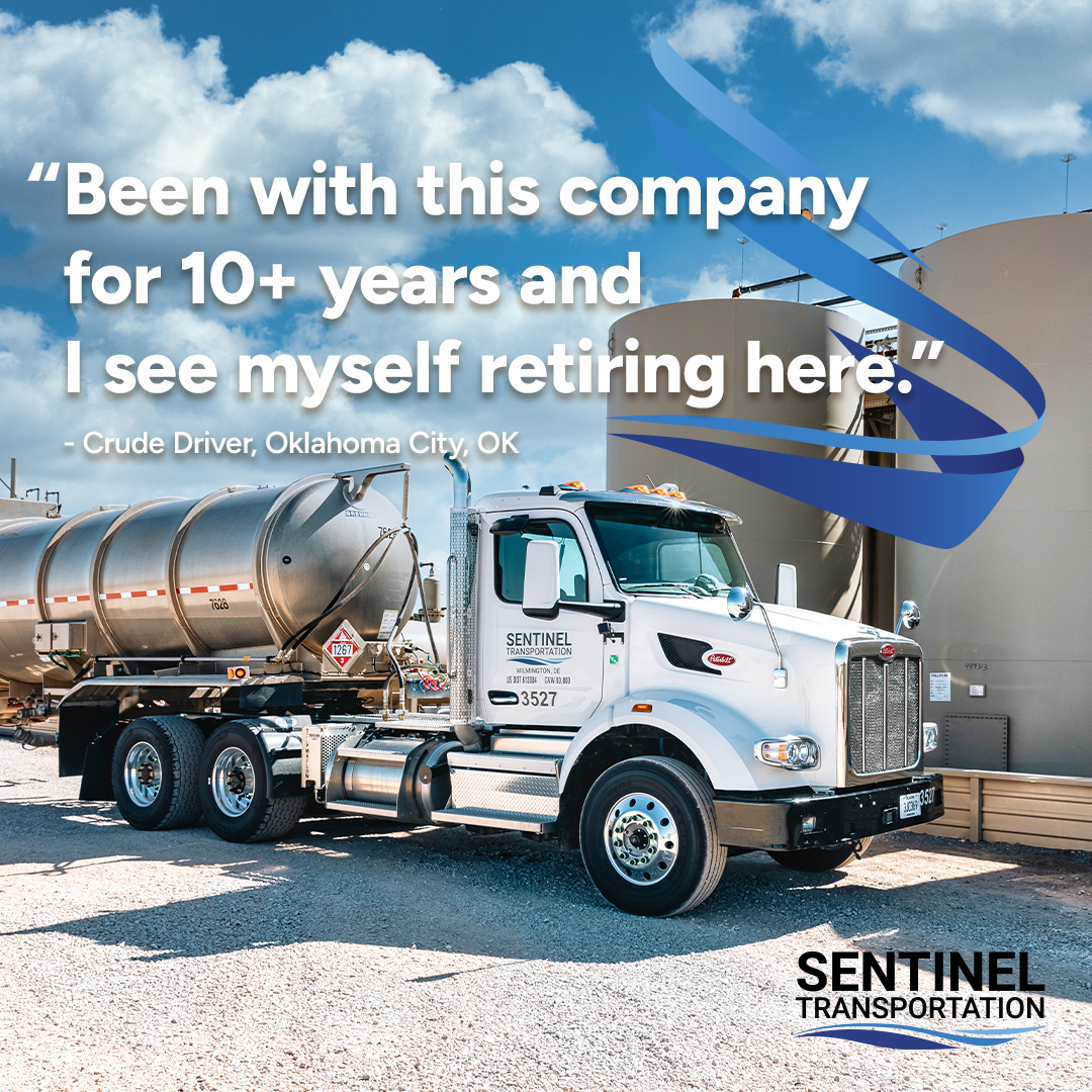 sentinel_trans's tweet image. We love to hear from our drivers, especially when they let us know how much they enjoy driving for Sentinel.