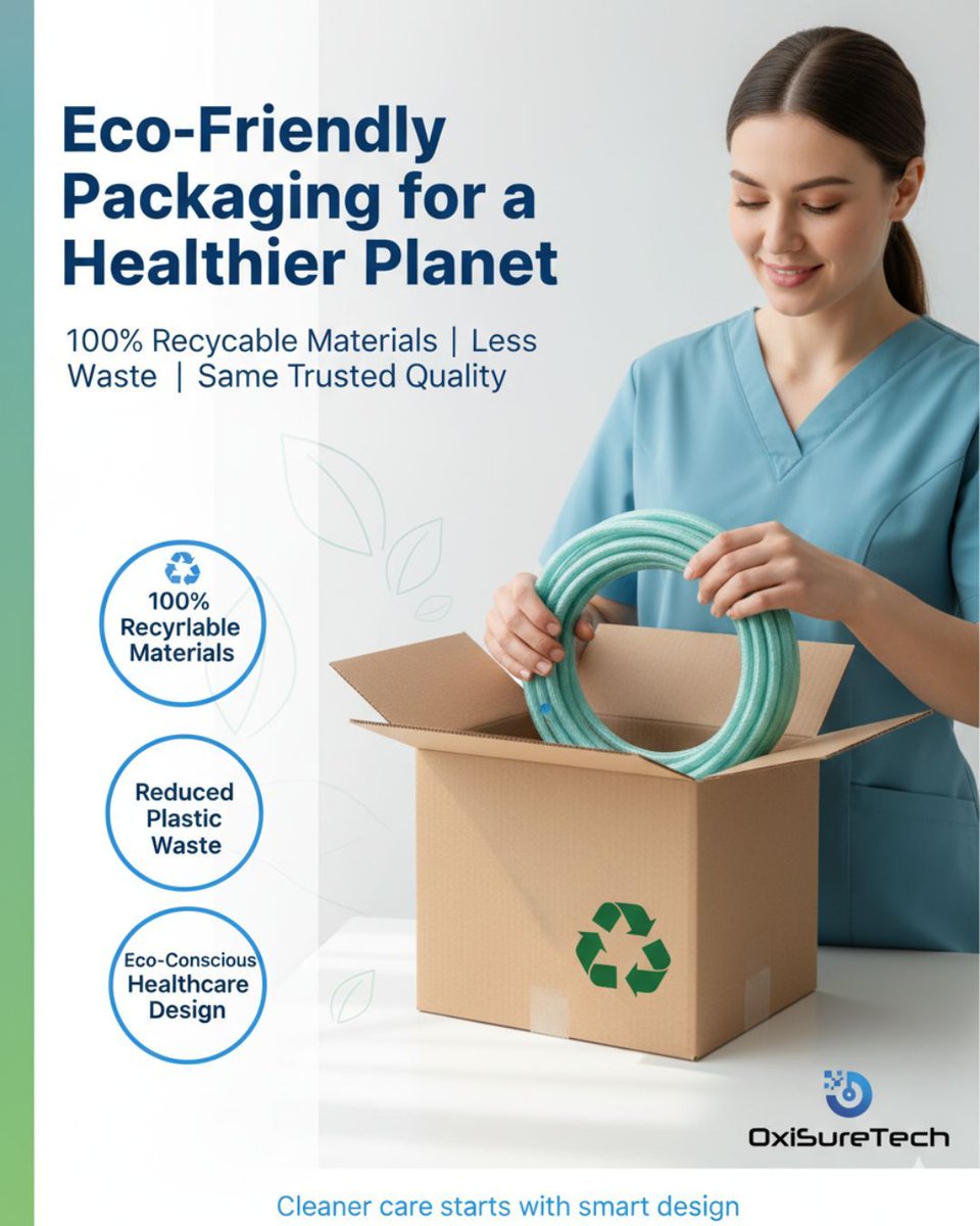 oxisuretech's tweet image. Cleaner care starts with smarter design. 🌿
 100% recyclable packaging and reduced plastic waste — same trusted OxiSureTech quality.
 View the bundle: amazon.com/dp/B0FCNB58CF

#OxiSureTech #EcoFriendlyHealthcare #RecyclablePackaging #SustainableCare #HealthcareDesign