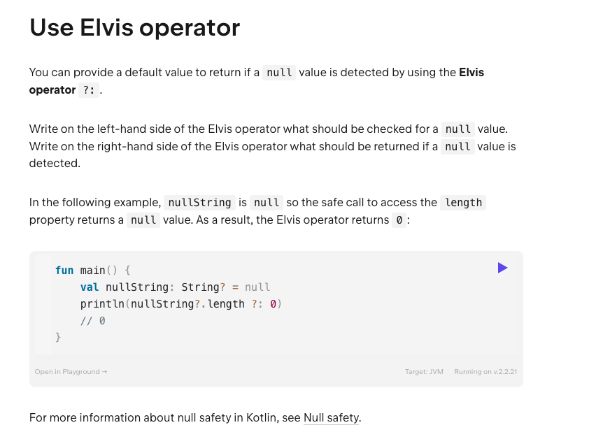 Cheveniko's tweet image. Jajaja que grande Kotlin, nunca volveré a ver igual a ?:
