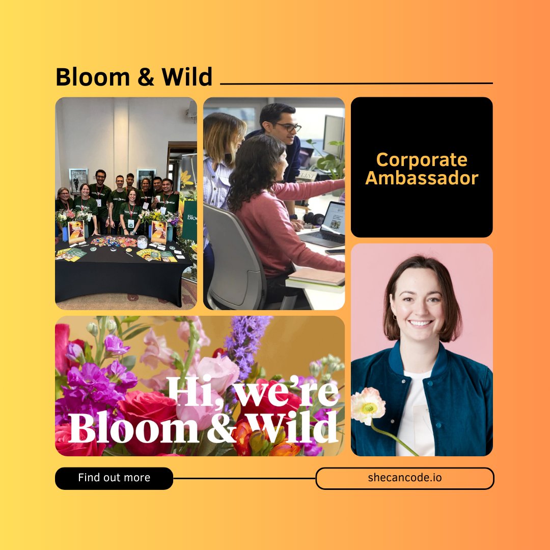 SheCanCodeHQ's tweet image. 🌸 Meet our partner @CodeandWild! 🌸

Diversity is at the heart of what they do, fostering a caring, inclusive space where all voices are celebrated. 💐

Discover their commitment to diversity 🌺👉 bit.ly/3SZ8WI8

#DiversityAndInclusion #InclusiveWorkplace #WomenInTech