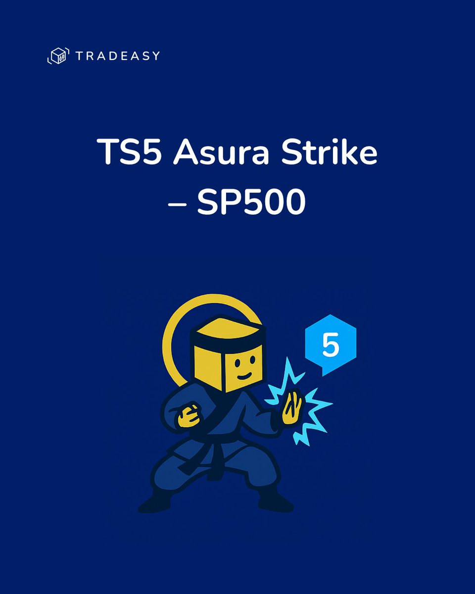 tradeasytech's tweet image. 3. TS5 Asura Strike SP500

📈 Robot en SP500 (5M). ATR mide impulso, RSI valida extremos y velas confirman dirección. Cierre con RSI.

#TradingAutomático #tradeasy #gold #tradingbot