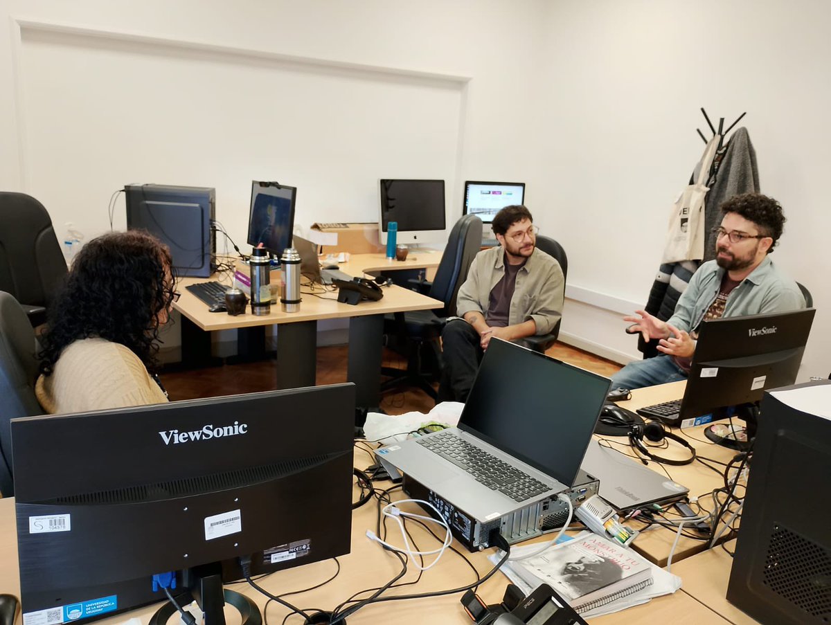 🌎 Comunicadores de Argentina y Brasil visitan Uruguay en el marco del Programa de Movilidad Internacional de la #Udelar

🔎 Leé la entrevista del Portal de noticias: udelar.edu.uy/noticias/comun…