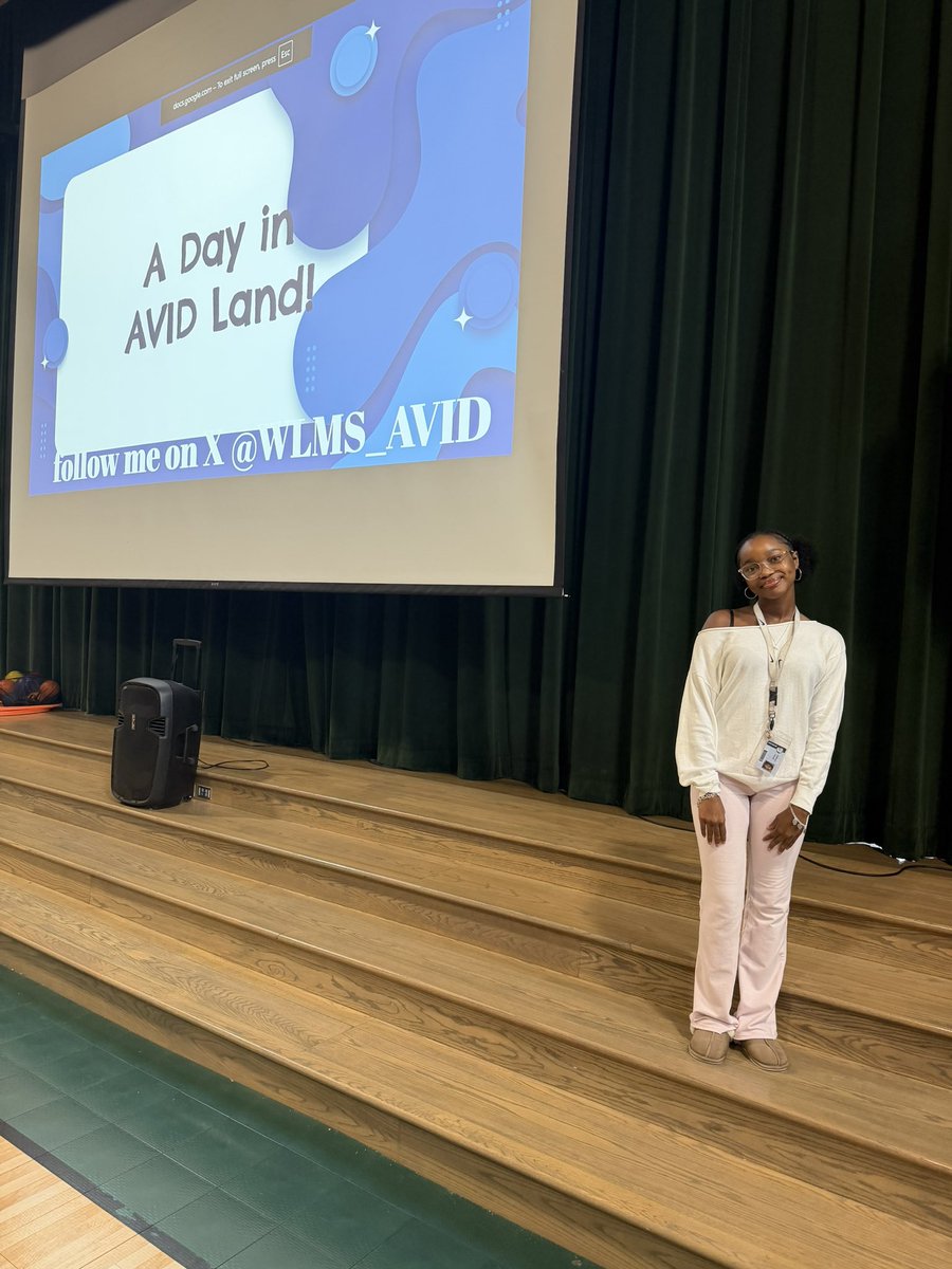 WLMS_AVID's tweet image. We wrapped up our first AVID recruiting visit at @HumbleISD_GE today! So grateful to have a proud Groves alum with me—she shared how AVID helped her grow, and she absolutely shined. 🌟
Poised, confident, and a true example of what AVID can do. #thisisAVID @HumbleISD_AVID