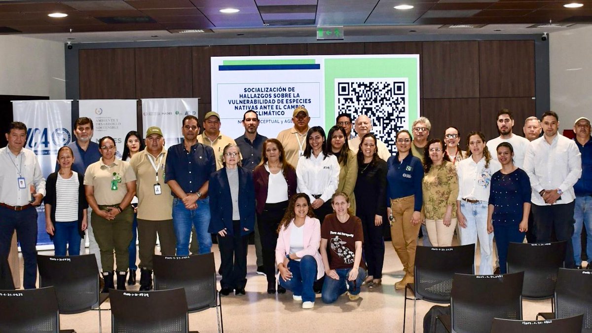 mambiente_py's tweet image. Presentan resultados sobre la vulnerabilidad de especies nativas ante el cambio climático goo.su/qeBbVcR @iicaparaguay