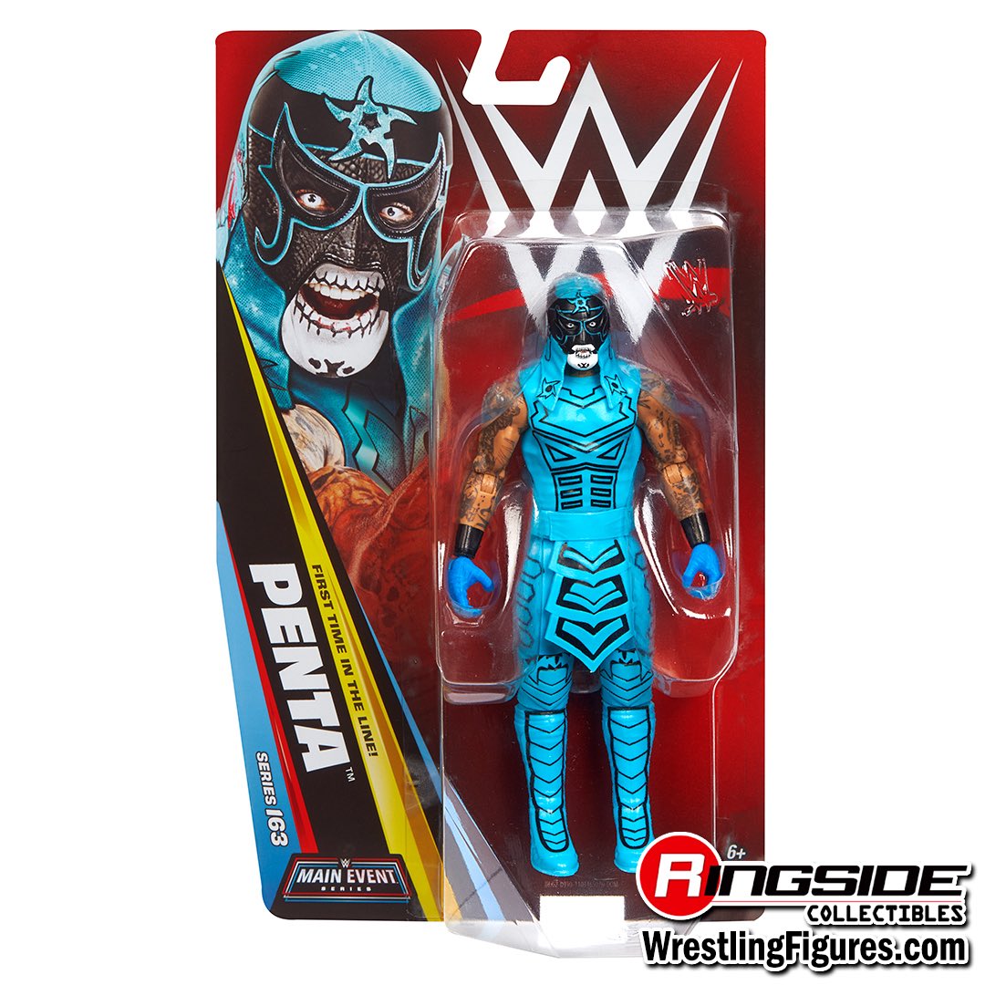 RingsideC's tweet image. NEW IMAGES: Penta @Mattel @WWE Main Event Seried 163

Shop Now ➡️ Ringsid.ec/WWEMainEvent163

#RingsideCollectibles #WrestlingFigures #Mattel #WWE #WWEEliteSquad #WWERaw #SmackDown #Penta @PENTAELZEROM