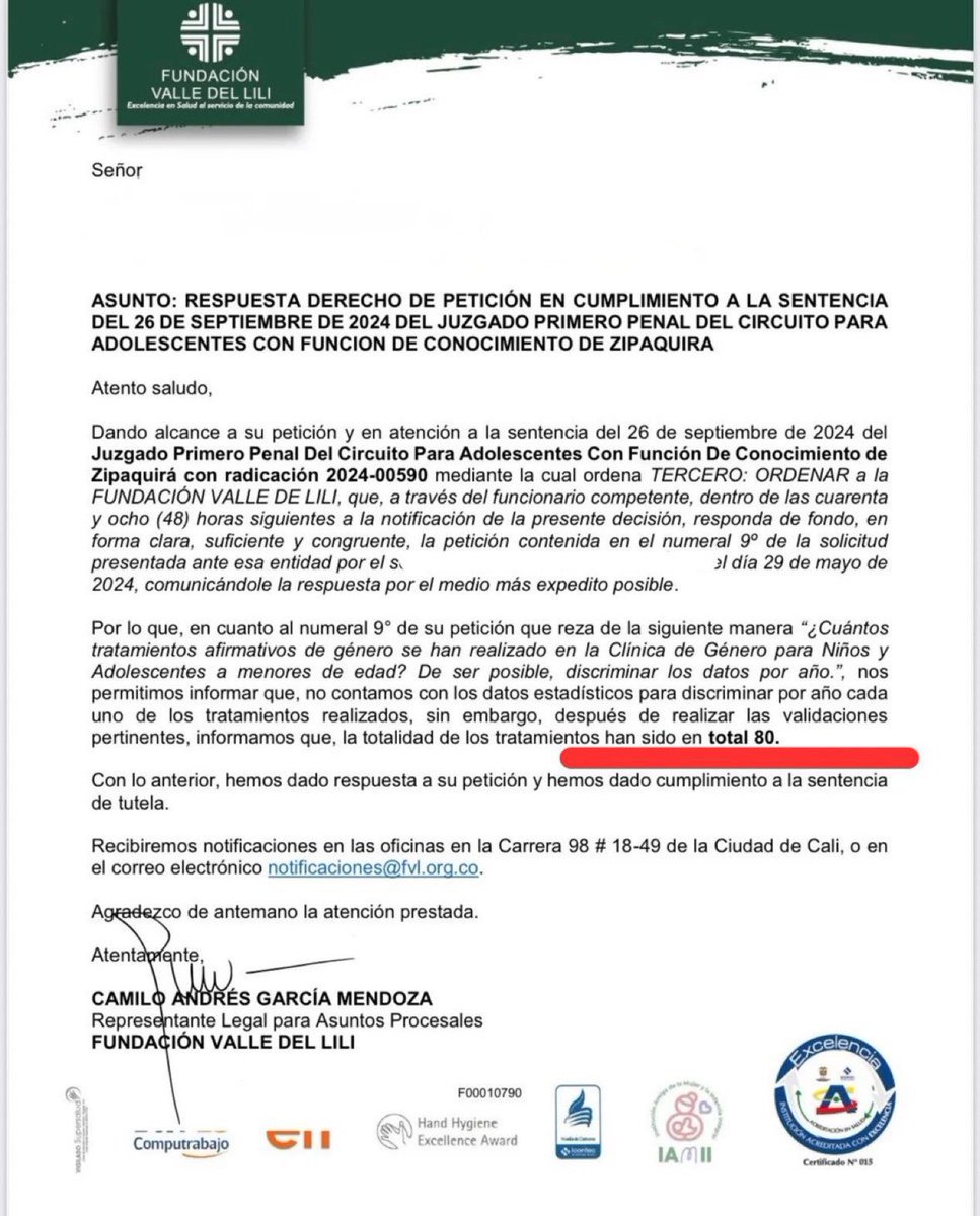 LuismLopezA's tweet photo. Niños marcados de por vida. 

Varios países de Europa ya dieron marcha atrás al reconocer el enorme error que estaban cometiendo, y aquí seguimos avanzando a ciegas ignorando la evidencia, ignorando el dolor, ignorando a los menores. 

Ya son 110 niños en Colombia que han pasado por estas cirugías irreversibles.

Viendo lo que pasó en otros países, Colombia no puede seguir por ese camino. Aprendamos de quienes ya pagaron las consecuencias. 

#TransicionEnMenoresNo