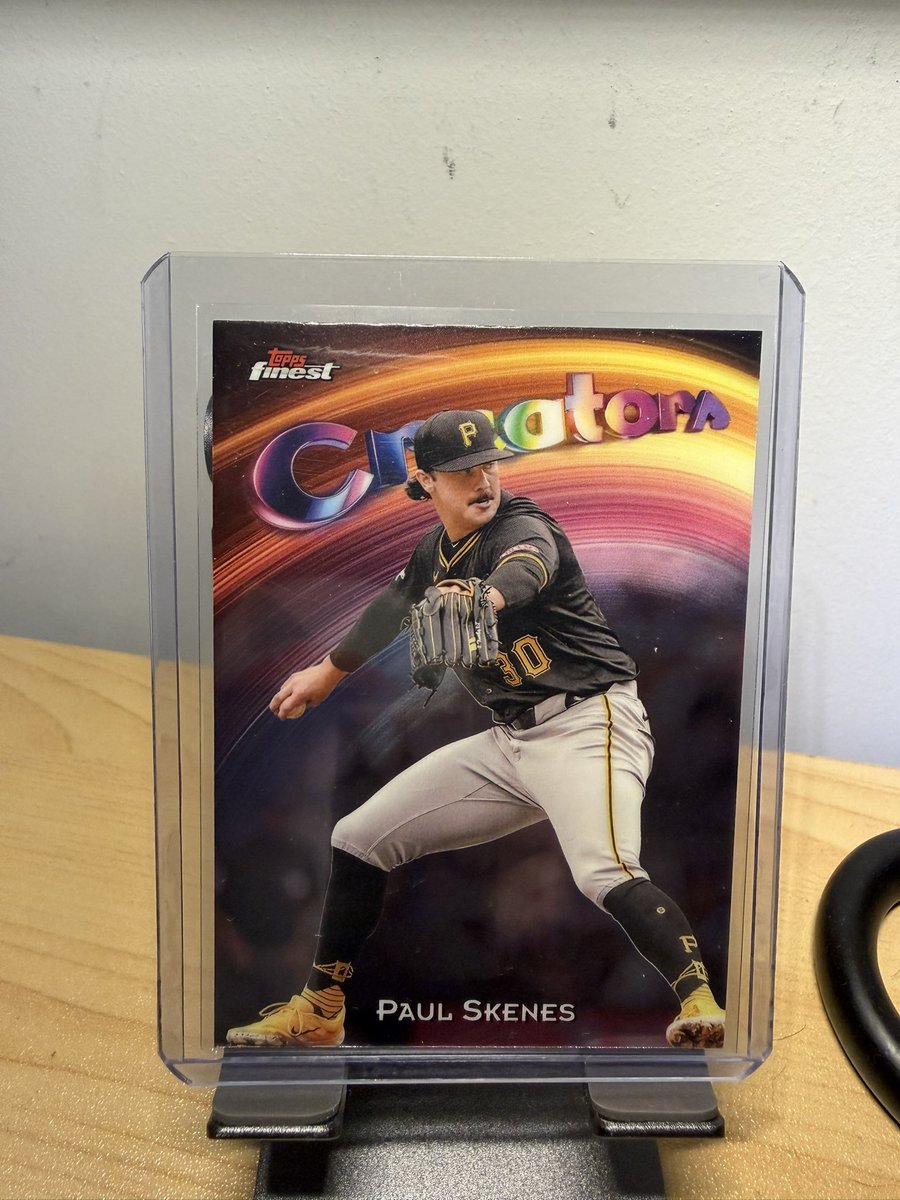 Check out Paul Skenes 2025 Topps Finest Creators Insert Card #C-14 Pirates ebay.us/m/6XohL8 #eBay via <a href="/eBay/">eBay</a> #TBBReposts #TBBCrew #BasedCardGroup #CardsForSale #Skenes #CyYoung #PaulSkenes