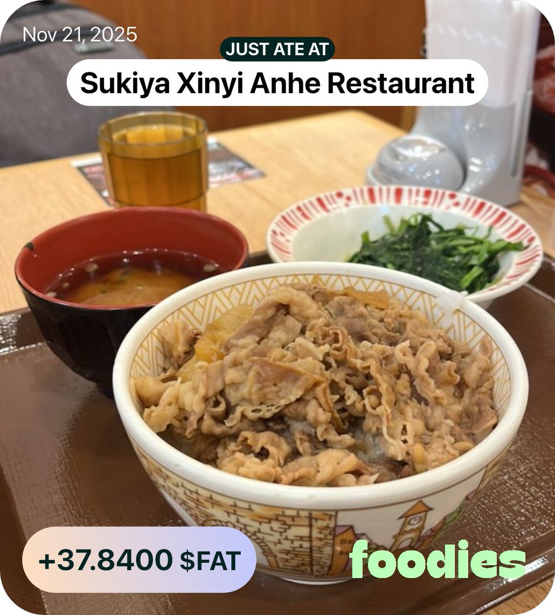 ohoh010's tweet photo. Just earned FAT with @foodies! You can too. Use my referral https://t.co/jo9tc3NeJB and earn 100 FAT. https://t.co/yespZnsys2