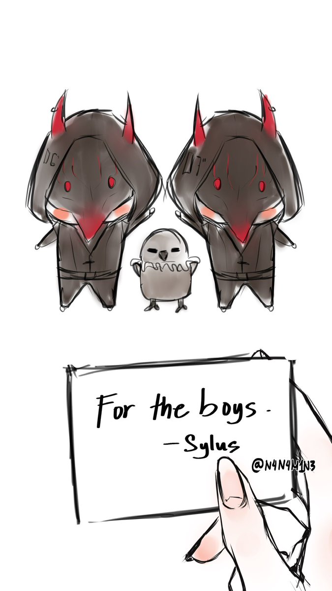 n4n4m1n3's tweet image. CAW CAW CAW… Caw caw !