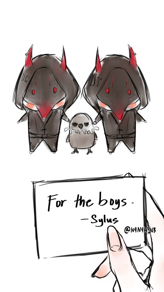 n4n4m1n3's tweet image. CAW CAW CAW… Caw caw !