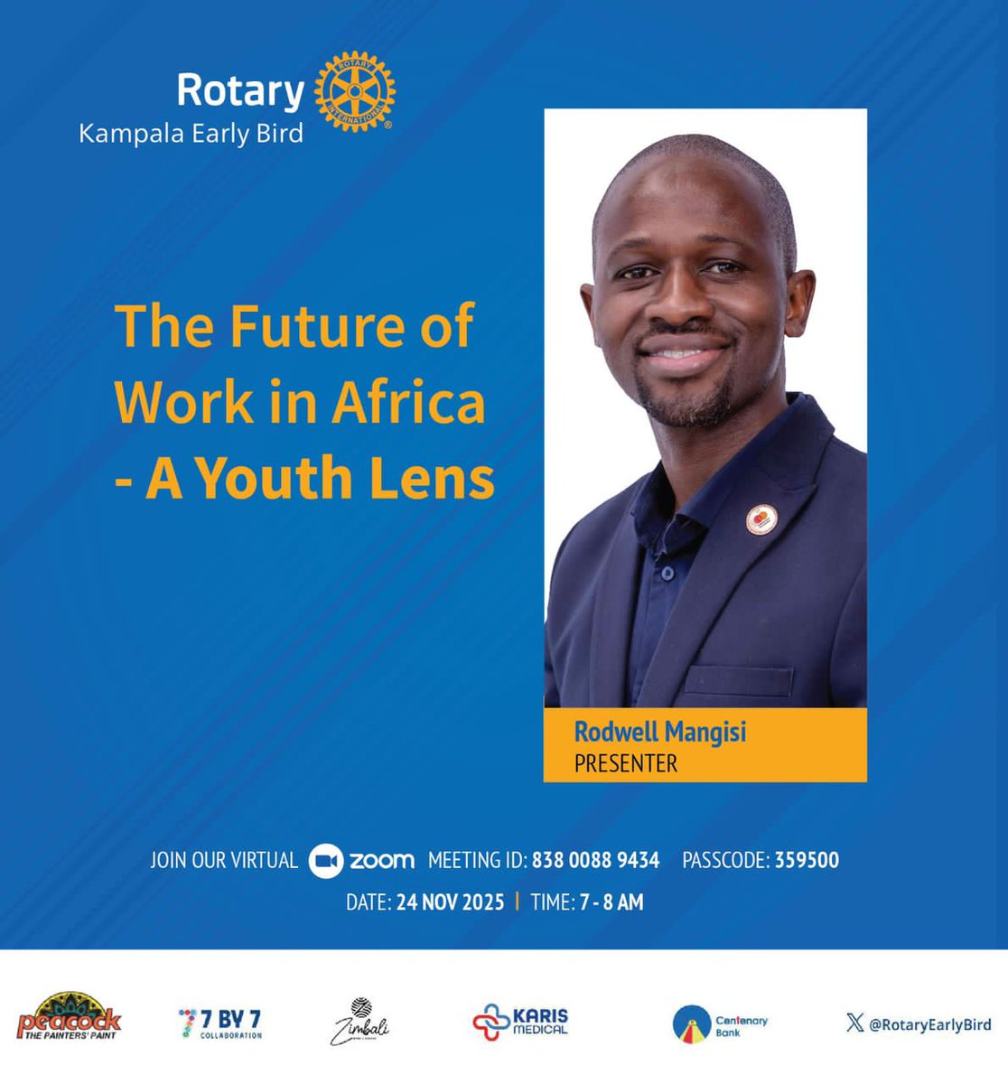 Rotary Club of Kampala Early Bird tweet media