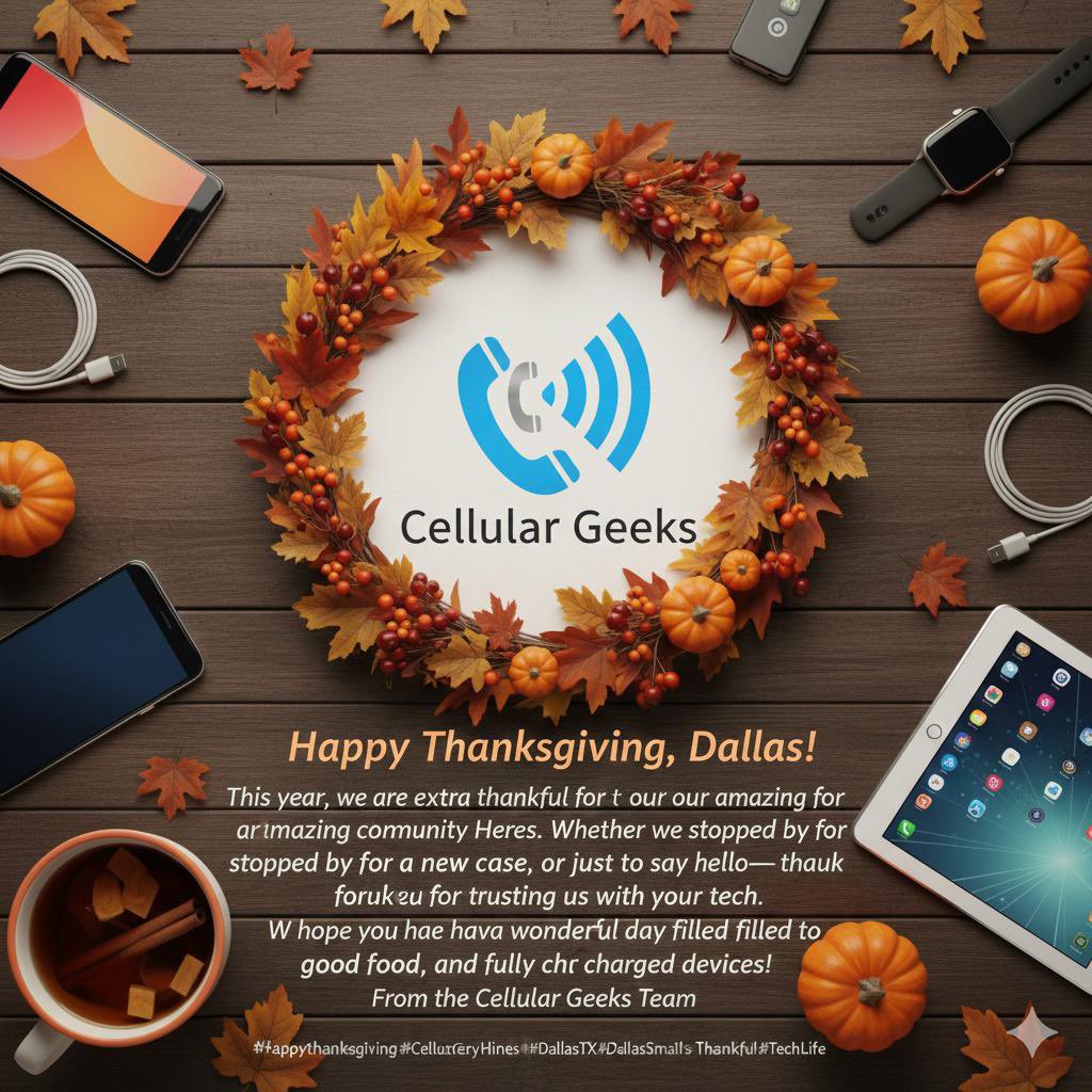 Cellular_Geeks's tweet image. Address: 11526 Harry Hines Blvd #105, Dallas, TX 75229
Hours: Monday to Saturday, 10:00 AM – 6:30 PM
Sunday 11:00 AM - 5:00 PM
Call or Text: +1 (972) 352-9439