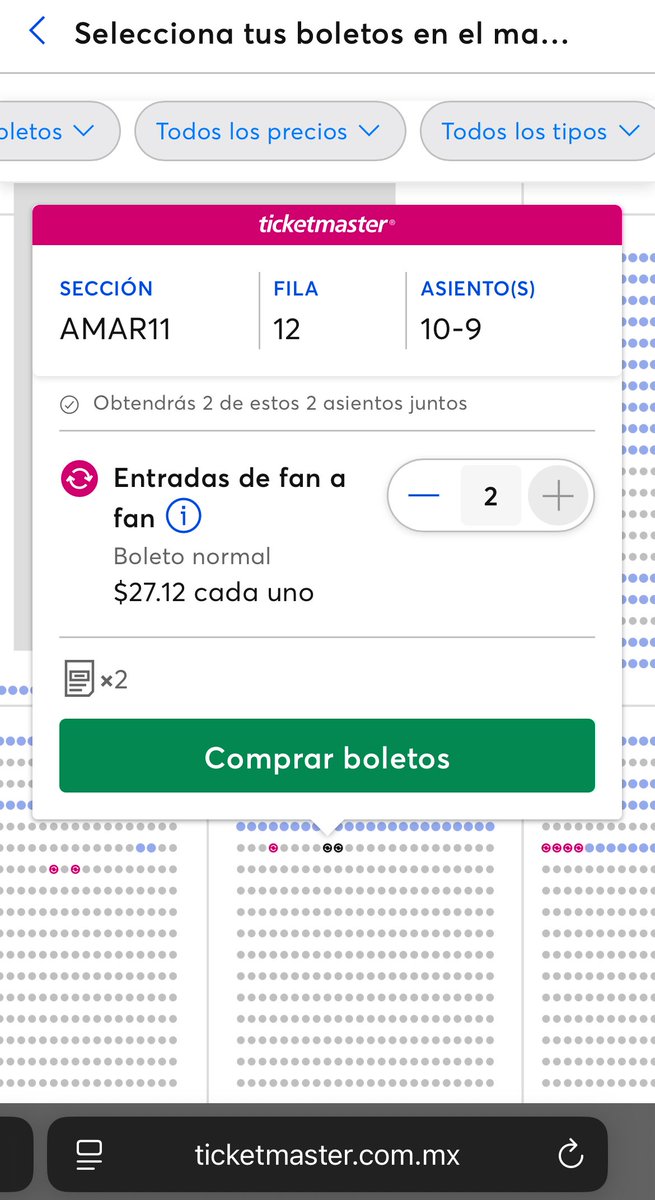 mx_tickets's tweet image. 🚨Pronto se estará habilitando la reventa fan-a-fan, ya sé están llevando a cabo pruebas exhaustivas en México....

Estos boletos se venderían al mismo precio original o menor...

¿Creen que funcione? ¿Les gusta la idea?

#reventa #boletos #ticketmaster #ticketsmx