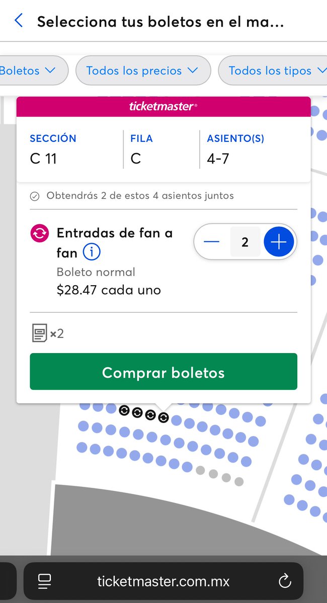 mx_tickets's tweet image. 🚨Pronto se estará habilitando la reventa fan-a-fan, ya sé están llevando a cabo pruebas exhaustivas en México....

Estos boletos se venderían al mismo precio original o menor...

¿Creen que funcione? ¿Les gusta la idea?

#reventa #boletos #ticketmaster #ticketsmx