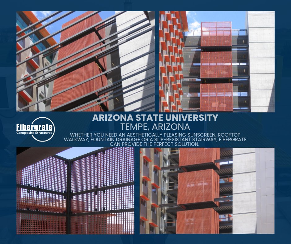 Fibergrate's tweet image. Sustainability meets style. Building a better future means creating spaces that are not only resilient but also aesthetically pleasing.

The best part? This beauty is built to last.

#SustainableDesign #Aesthetics #Architecture #GreenBuilding #FRP #Fibergrate #BuiltToLast