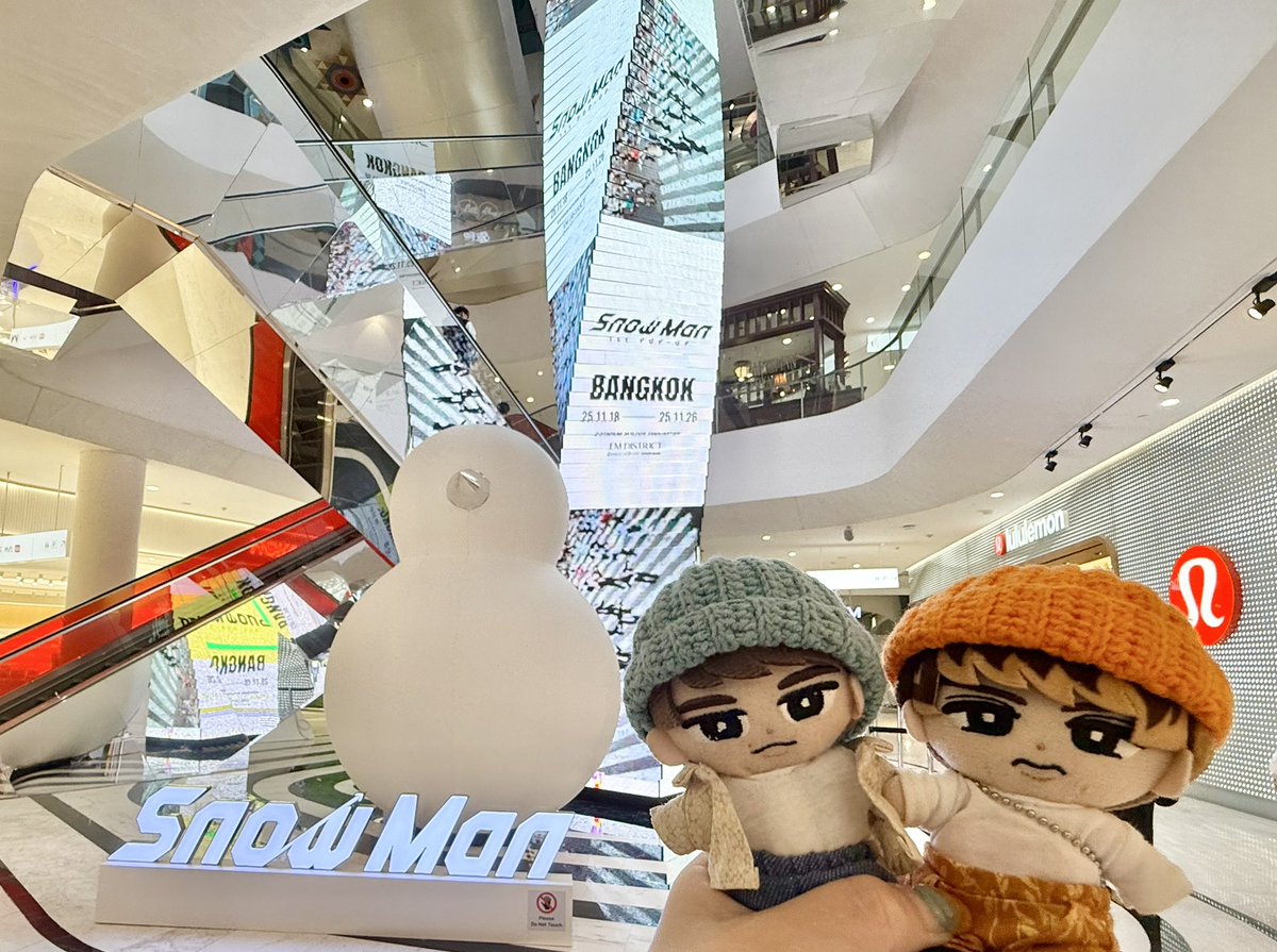 Manポップアップバンコクグッズ ⛄ Snow Man 1st Pop-Up in BANGKOK