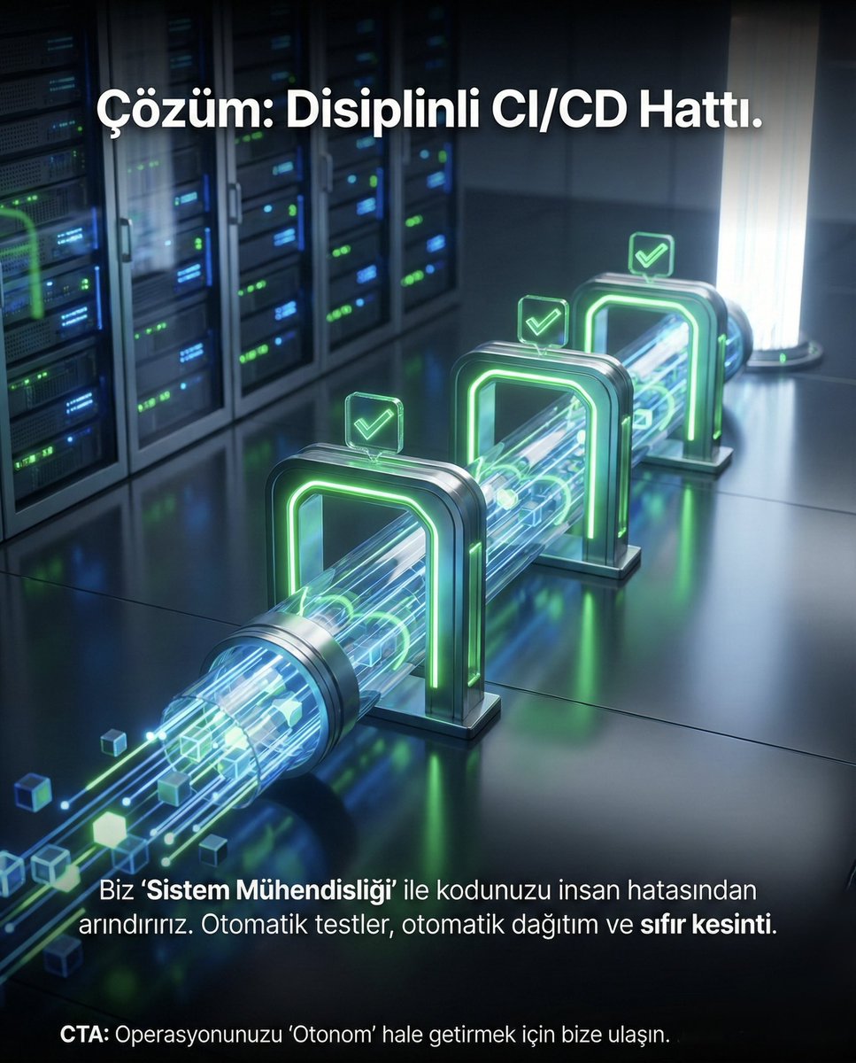 programevim's tweet image. &quot;Ama benim bilgisayarımda çalışıyordu!&quot; 🤷‍♂️
Yazılım dünyasının en pahalı cümlesi budur.

Operasyonel yükten kurtulma zamanı.
Ücretsiz &apos;DevOps Olgunluk Analizi&apos; için bize ulaşın.

programevi.com

#DevOps  #CICD #YazılımGeliştirme

#SistemMühendisliği #Teknoloji