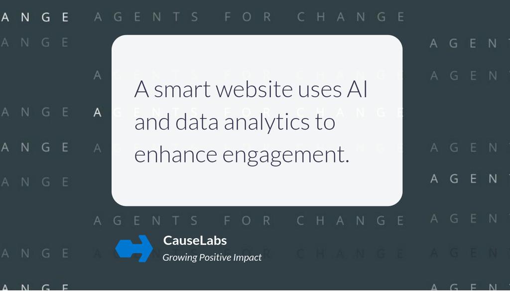 CauseLabs's tweet image. Smart websites free up human resources for more complex tasks that make a difference for your organization.

Read more 👉 lttr.ai/AlSkz

#BusinessWebsite #SmartWebsite #BusinessWebsites