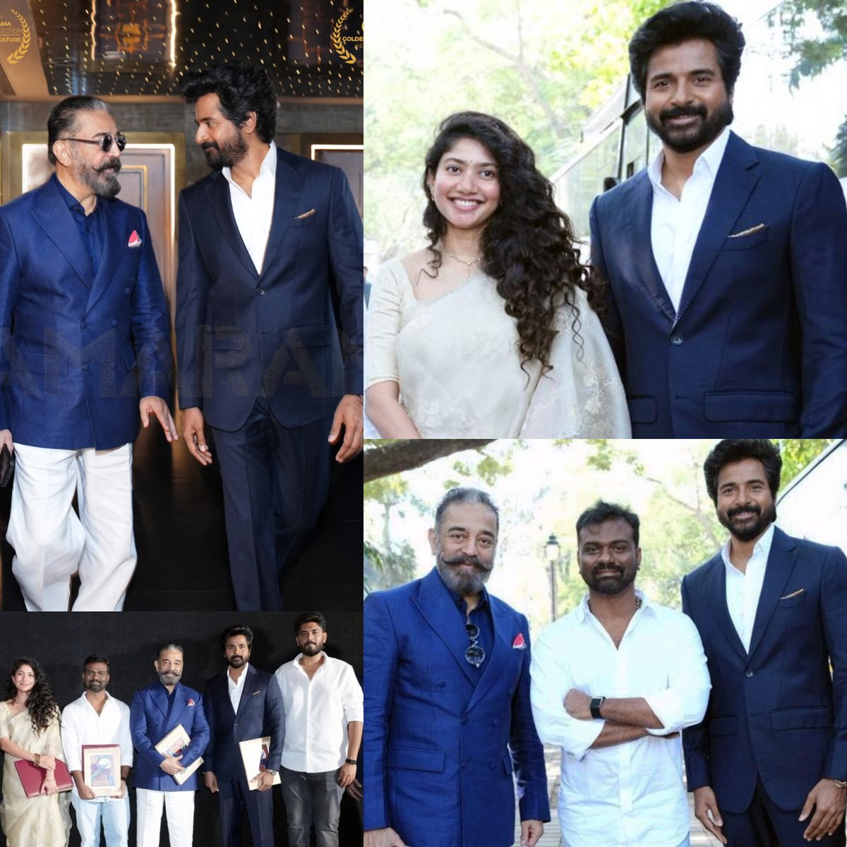 AllIndiaSKFC's tweet image. Team #AMARAN ❤️💪

#SK @Siva_Kartikeyan @ikamalhaasan @Rajkumar_KP @Sai_Pallavi92 @Dop_Sai @RKFI

#IFFI2025