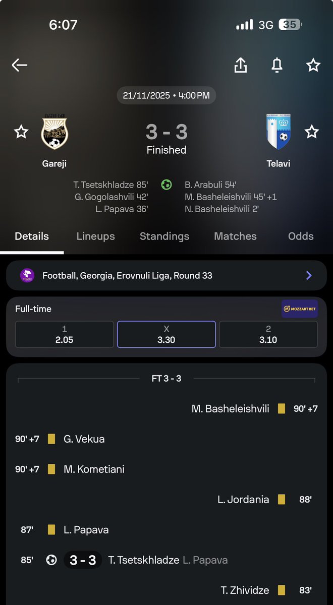 So they equalized 😳🙏