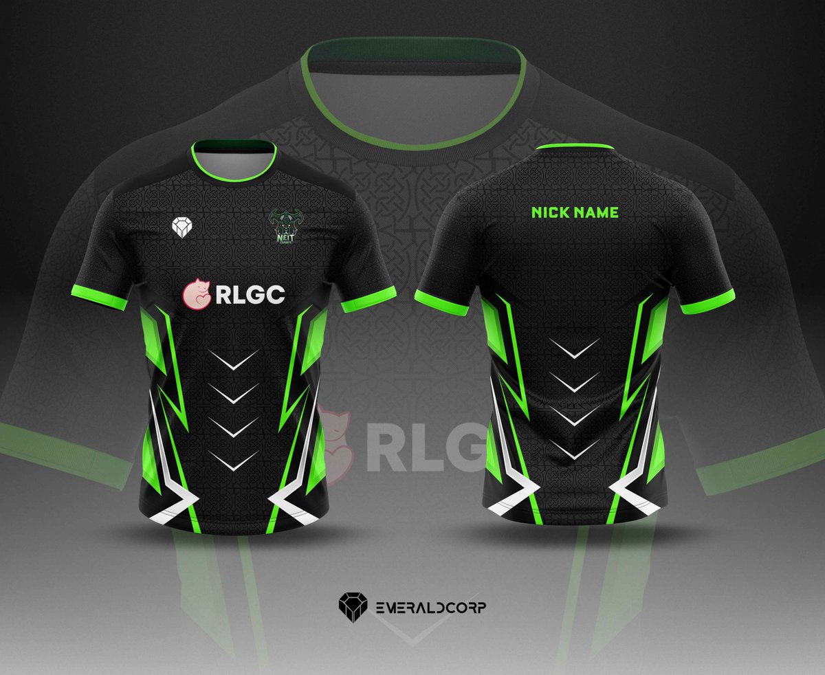 neitesports_irl's tweet image. Time to unveil our new look! We've had an update to our logo, thanks to Large Ryan.

In other news! We have Partnered with @emeraldcorpgg to bring Néit Jerseys around! You can see them here!