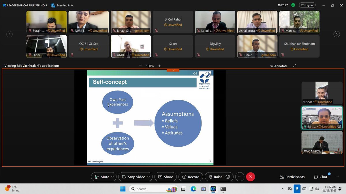 ia_awc's tweet image. Empowering mid-level military leaders with cutting-edge leadership competencies #LeadershipCapsule by #AWC blends core leadership principles, behavioral insights &amp;amp; techno-leadership to build agile future-ready leaders for multidomain operational environments @adgpi @artrac_ia