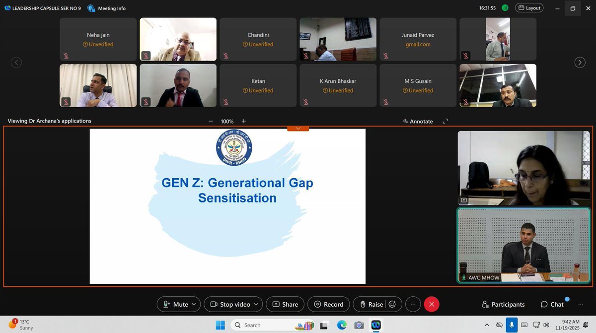 ia_awc's tweet image. Empowering mid-level military leaders with cutting-edge leadership competencies #LeadershipCapsule by #AWC blends core leadership principles, behavioral insights &amp;amp; techno-leadership to build agile future-ready leaders for multidomain operational environments @adgpi @artrac_ia