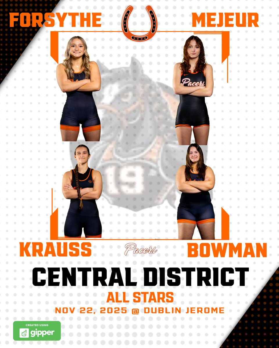 Due to unforeseen circumstances, our list of Central District All Stars has changed. Come cheer on our girls tomorrow at Jerome.