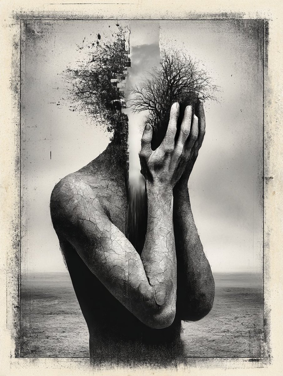 My entry for the Soul Pulse open call by
<a href="/coralinesaidso/">CORAlinesaidso.tez 🪞</a>

Roots of Emptiness

This is a visual metaphor for inner disintegration and existential silence.
Will you be participating <a href="/Lord_iiiip/">Lordiiiip.eth 🍌BananaConf ,BEEPLE 〽️NFTNYC24 $XPX</a> <a href="/lukasersil/">Lukáš Eršil</a> <a href="/Fulgore79/">Fulgore</a> ?