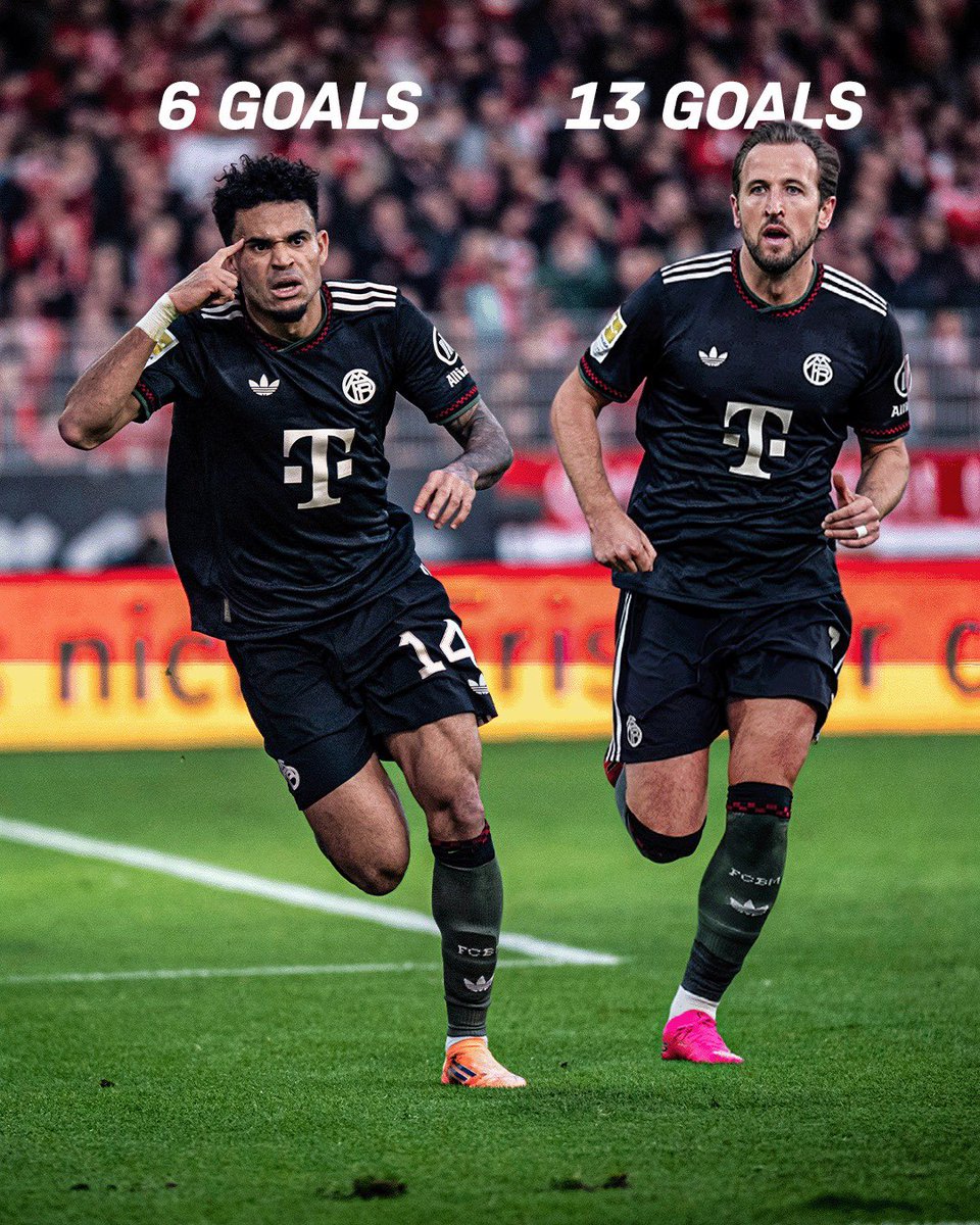 FCBayernEN's tweet image. Luis Díaz 🤝 Harry Kane 

Bundesliga action returns tomorrow! 🔥