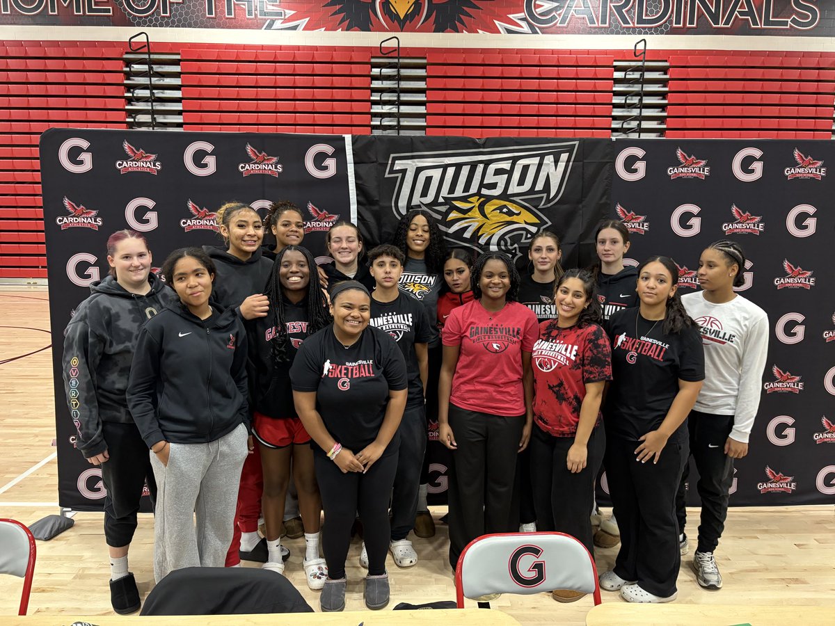 We are super excited for &amp; proud of <a href="/Peytonxwhite/">Peyton</a> and her future <a href="/Towson_WBB/">Towson Women's Basketball</a> 💛🖤#fromthejump #GohTigers