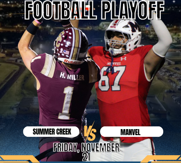 uiltexasF0tball's tweet photo. 🏆  6A D2" State Playoff 🏆
Manvel vs Summer Creek
📺 https://t.co/BrwcExZlBO
📅 Friday 21
⏰ 7p.
@SC_BulldogFB @HokaHeyFootball @BennyEaste12886 @CoachKRHarrison @JamicahJones26 @JonathanB2607 @fields_jaxson1 @tylhosea @cjeffteach @imbrayrobinson @RenfroCam https://t.co/q9vwjhXo92
