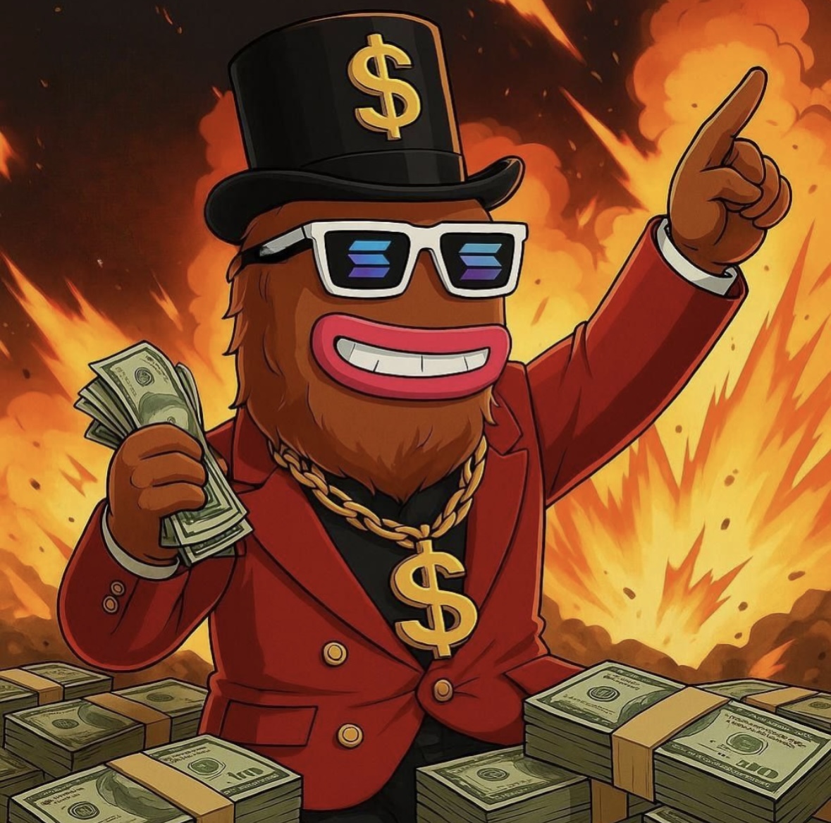 xRedBaronx777's tweet photo. The true millionaires are being born now.
And they are all part of his LandWolf on Solana pack.
We have uncertainties everywhere, prices are falling, and it's the perfect moment to buy more.
In times like these, you can create a fortune for yourself and your family.
Only the brave will free themselves from the chains of slavery called work.
Do what you enjoy, and you'll never have to work again.
LandWolf on Solana will free many who truly believe in him and his vision!!!

@TheBoysClubWolf
https://t.co/nAiPh5wk2N
#Solana
#Solanamemes
#bullrun2025
#Pepe
#Brett
#FinancialFreedom