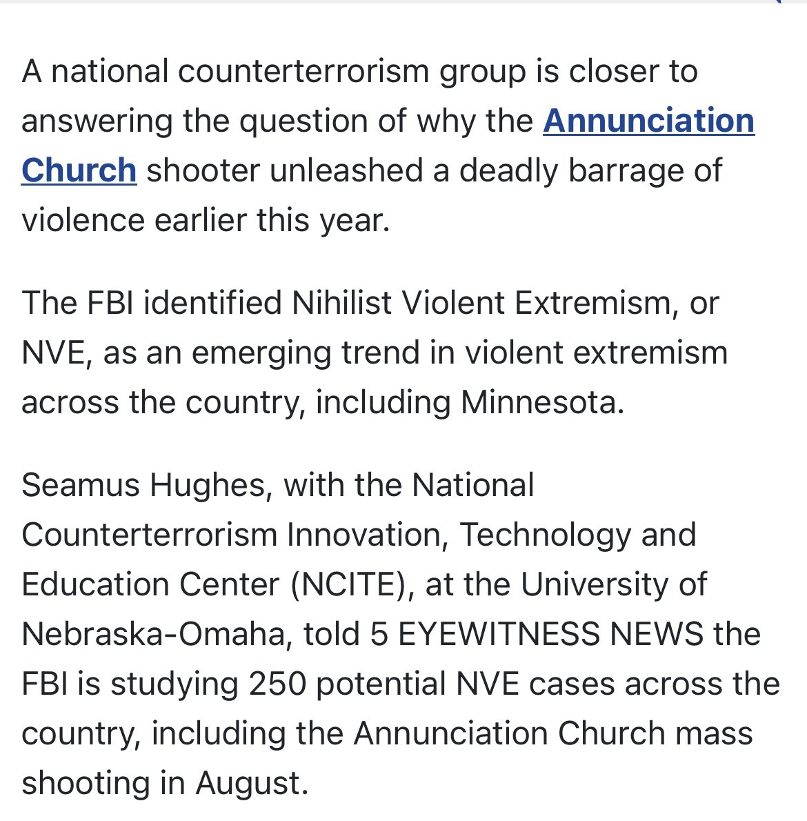 CdePolaris's tweet image. Nihilist Violent Extremism is a direct symptom of the failing social structure in our country. The younger generations have so little hope for the future, stuffs only going to get more crazy from here.